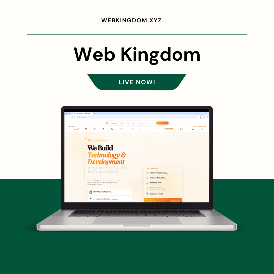 Web Kingdom, Digital Agency & Web Solutions Showcase
